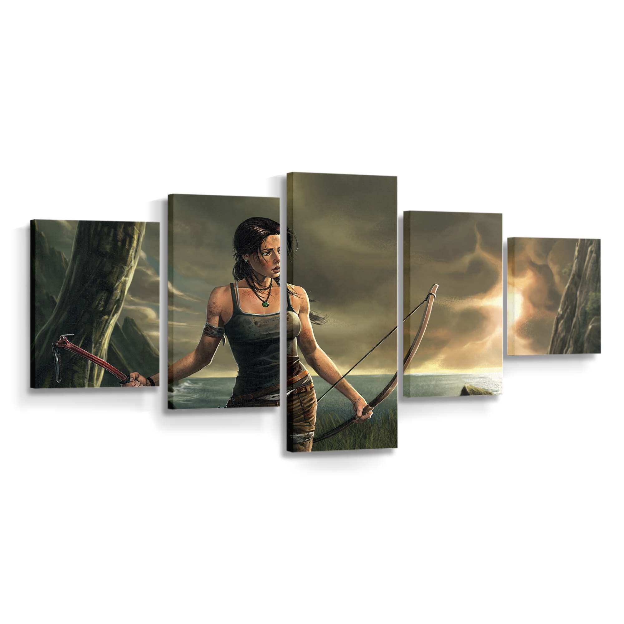 lara croft 8k artwork li